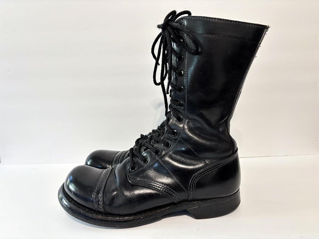Corcoran Boots Mens 7.5 M Combat Work Black Leather Lace Up Ankle‎ Top 1944 Corcoran | Shoes | Corcoran Boots Mens 75 M Combat Work  main image 4