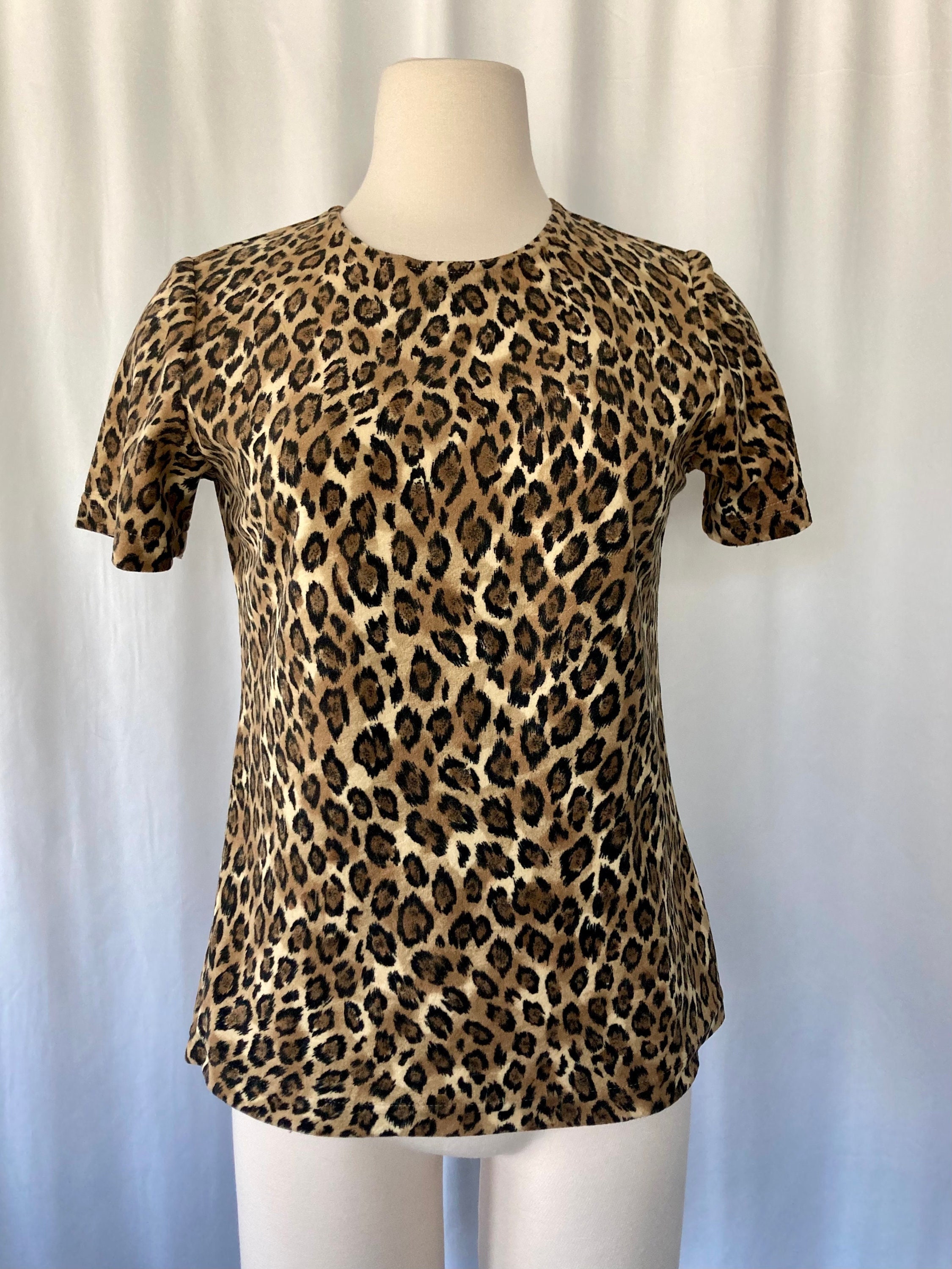 トップス 80's 90's Vintage Leopard Shirts トップス 80's 90's Vintage Leopard Shirts Vintage 80s Leopard