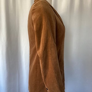 Vintage 70's Women's Brown Velvet Blazer by TomBoy of California Small image 3