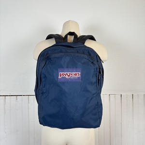 Jansport Backpack 90s Jansport Blue Backpack - Etsy
