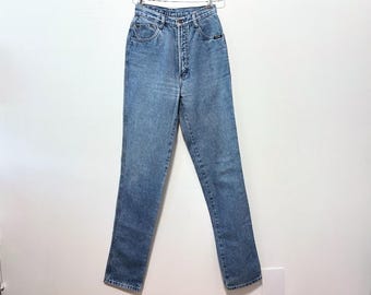 Vintage Women's Rockies Light Wash Jeans - 24" Waist 35 1/2 Inseam