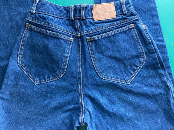 1980's Liz Wear Jeans High-rise Waist 28" - image 2