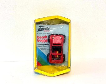 Vintage 70's 80's Darda Motor Red "Beach Buggy" Toy Car West Germany