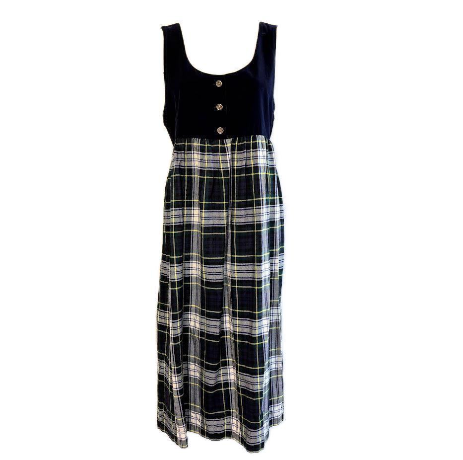 Plaid Jumper Dress - Etsy Plaid Jumper Dress - Etsy