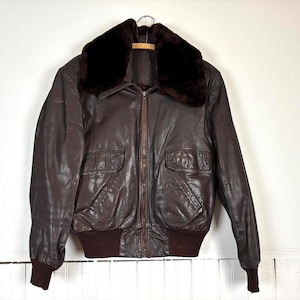 Robert Comstock Leather Jacket - Etsy