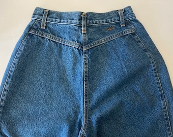 Vintage 80's 90's Women's High Rise Bareback by Chic Jean's - 26 x 29
