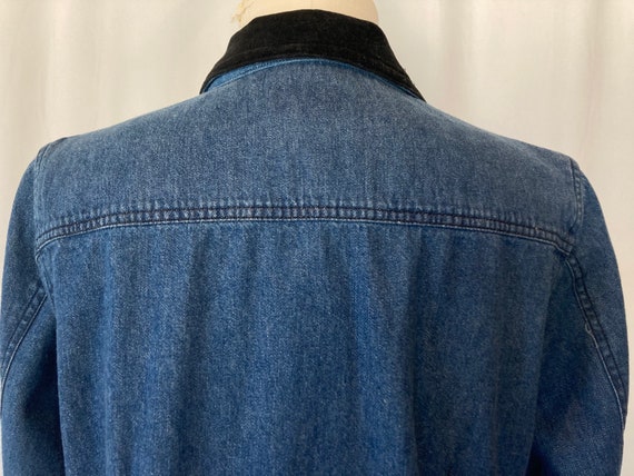 Vintage 90's Women's Blue Denim Cotton Western Sh… - image 5