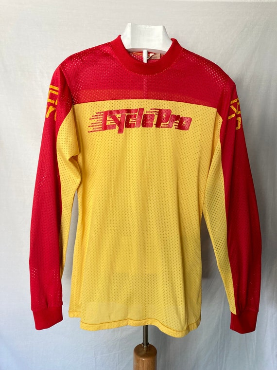 70's 80's Bill Walters Motocross Red and Yellow Cy