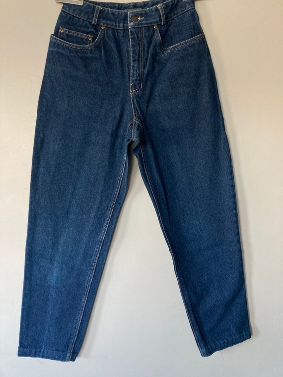 1980's Liz Wear Jeans High-rise Waist 28" - image 4