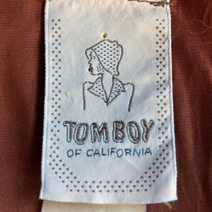 Vintage 70's Women's Brown Velvet Blazer by TomBoy of California Small image 9