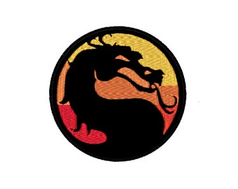 Mortal Kombat Patch/ Fan Accessory