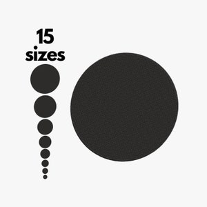 Circle embroidery digital design