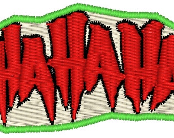Joker HAHAHA Patch Accessory (2 different sizes)