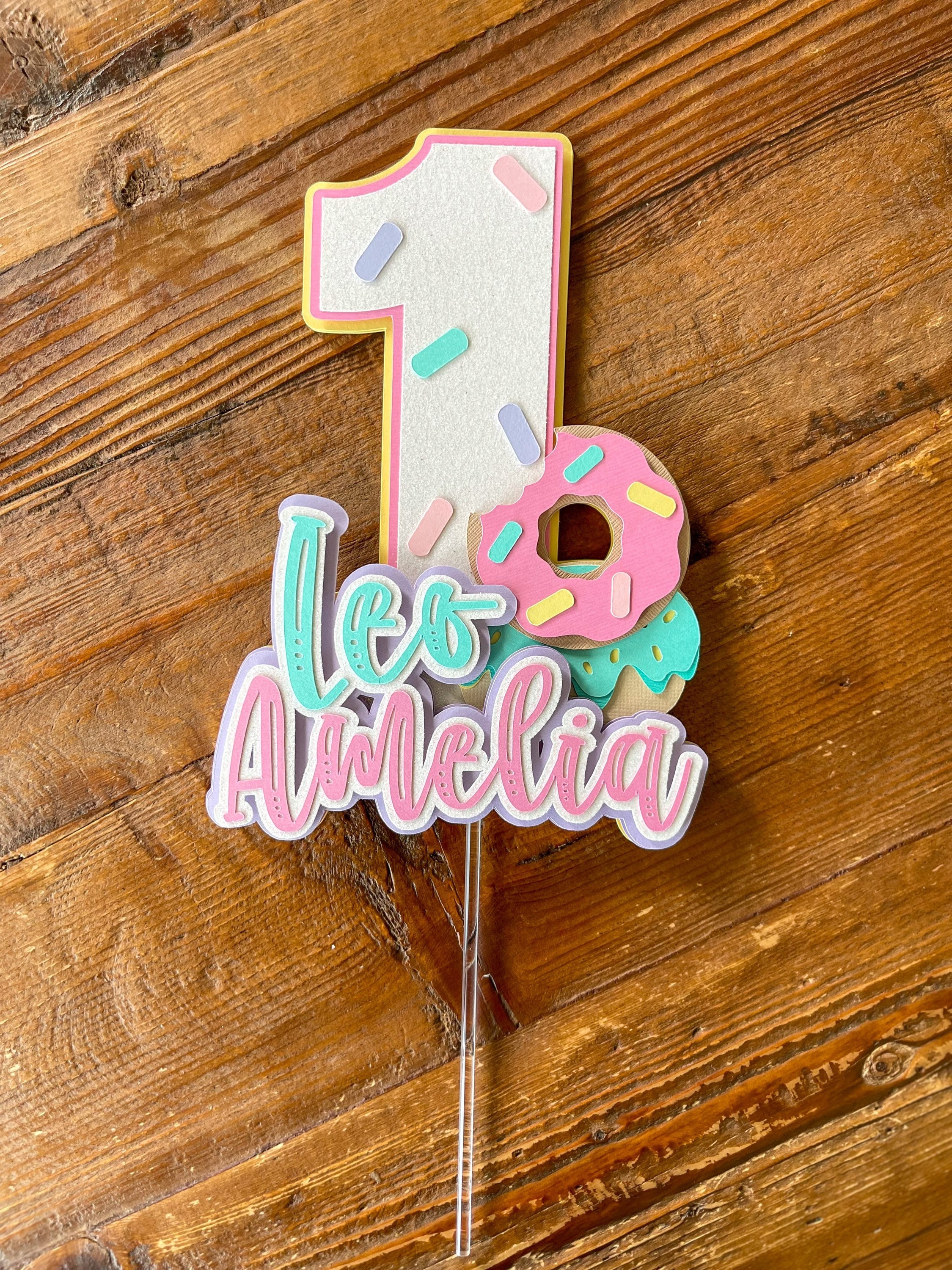 Donut Cake Topper