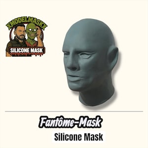 Phantom-mask silicone mask (inspired by Fantomas)