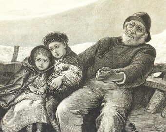 Antique Lithography1878 Antique PrintNewspaper Illustrated London News 1878Print LithographOriginal Antique LithographyExhibitionPrint