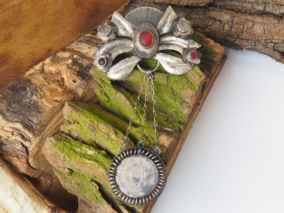 Antique silver jewelry/Silver jewelry/Jewelry bail