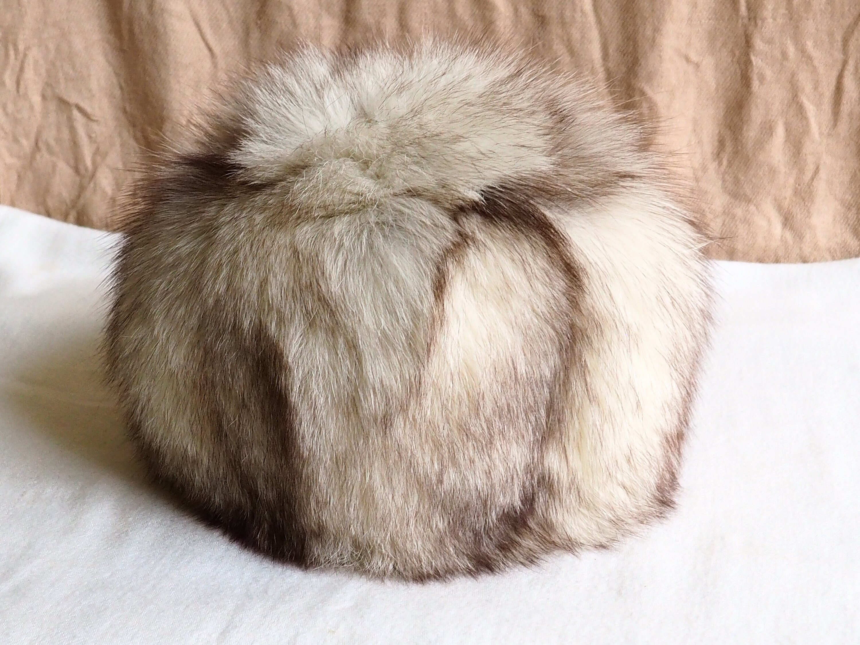 Russian Fur Hat/vintage Real Fur Hat 