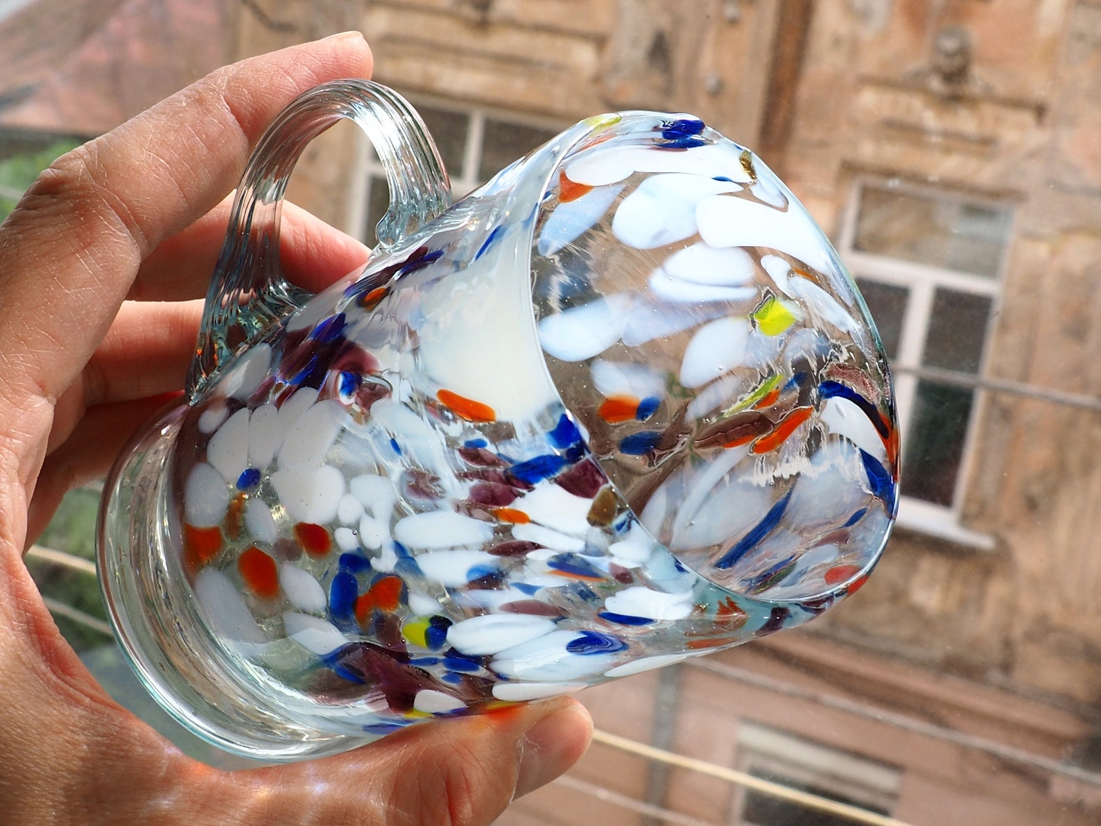 Vintage Cup Murano Crystal Glass/Selfish Service/Vintage | Etsy