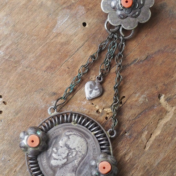 Antique silver jewelry/Silver jewelry/Jewelry bail