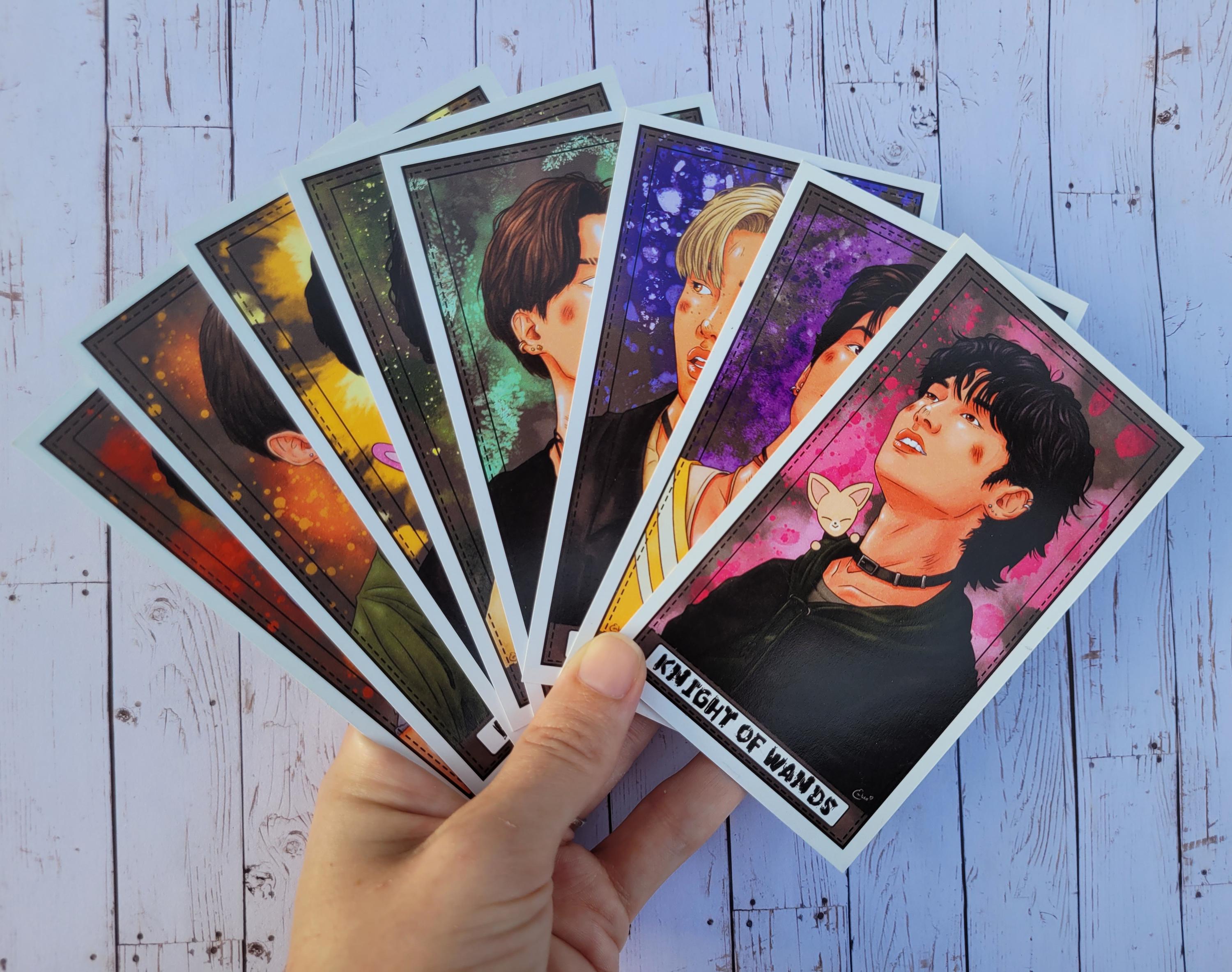 K-pop Stray Kids Tarot Card Set, Stray Kids Fan K-pop Merch