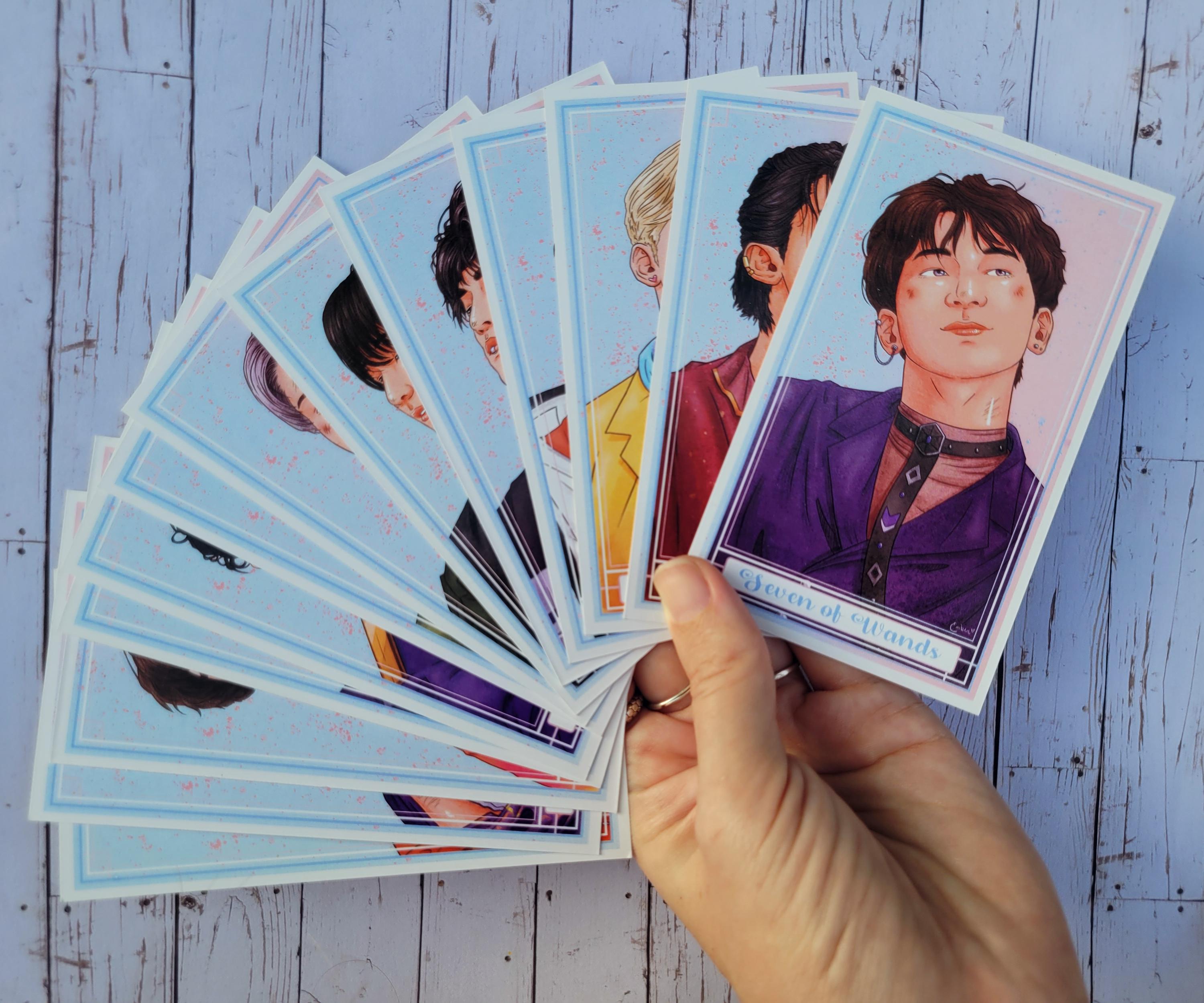 K-POP seventeen カード セット K-pop SEVENTEEN Tarot Card Set, SEVENTEEN Fan K-pop Merch, Unique