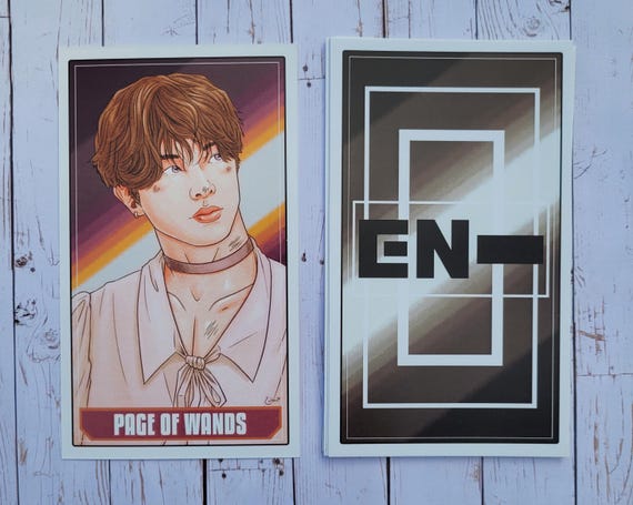 K-pop ENHYPEN Tarot Card Set, ENHYPEN Fan Merch, Unique Gift for K