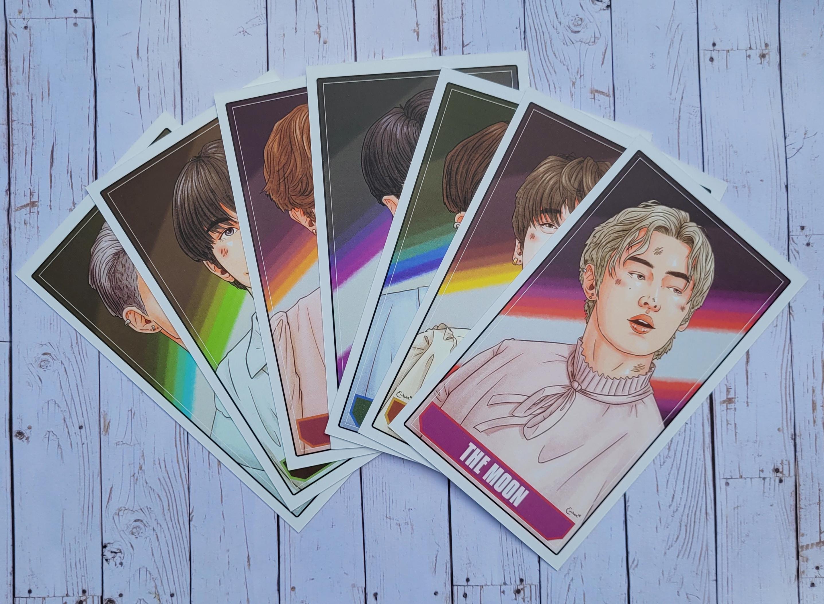 K-pop ENHYPEN Tarot Card Set, ENHYPEN Fan Merch, Unique Gift for K