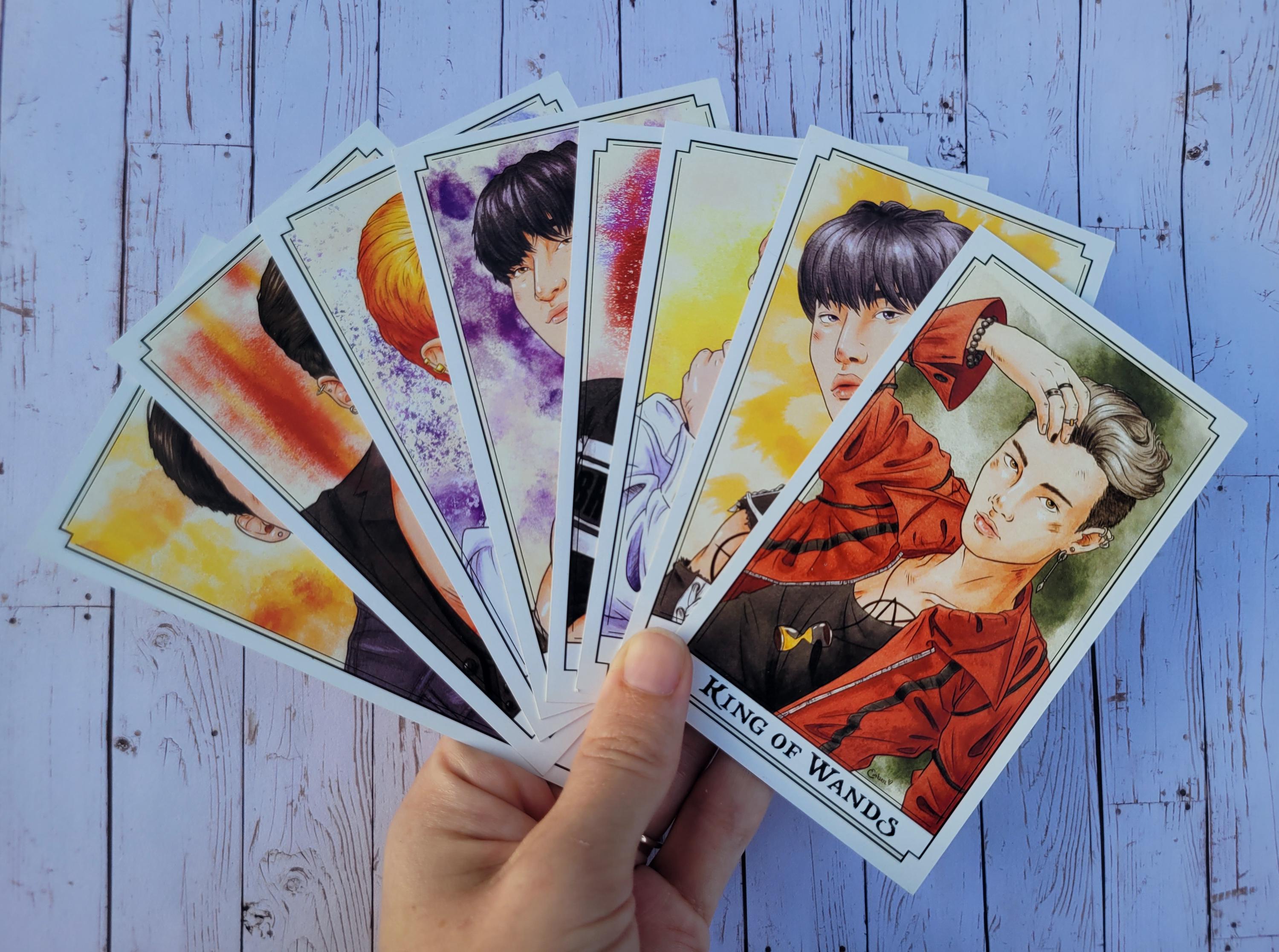 K-POP ATEEZ タロットカードセット、ATEEZ ファン K-POP グッズ、K-POP