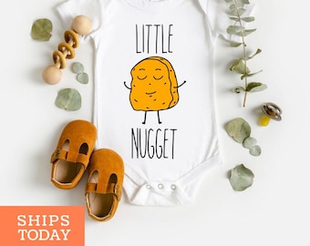 Little Nugget Onesie® Baby boy girl unisex Clothes New pregnancy announcement baby shower gift idea onesie
