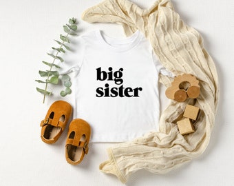 Big Sister T-Shirt, Big Sister Announcement, Big Sister Gift, Pregnancy Announcement Shirt, I'm Going To Be A Big Sister Announcement