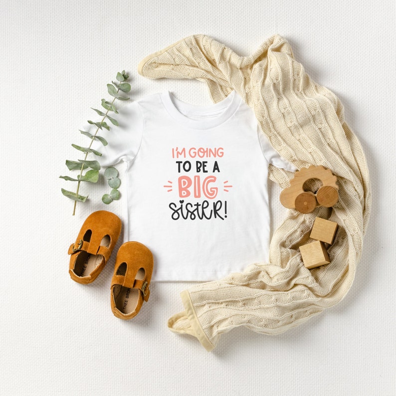 baby announcement Big Sister Shirt,i/'m going to be a big Sister big sister announcement sibling shirts new baby gift pregnancy reveal