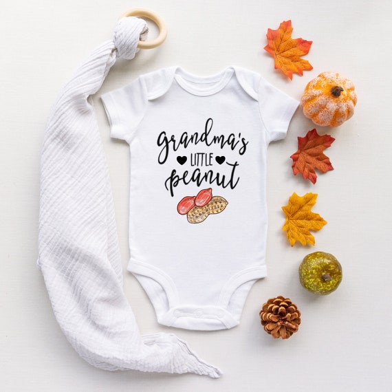 Personalize Little Peanut Baby Onesies Funny Baby Onesies, Little