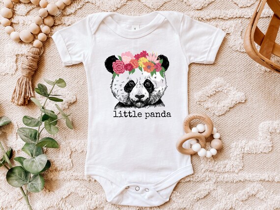 Little Panda Onesie Panda Bear Onesie Funny Onesies Panda Baby Shower Gift Panda Baby Bodysuit country Baby Clothes New Baby Gift Etsy Israel