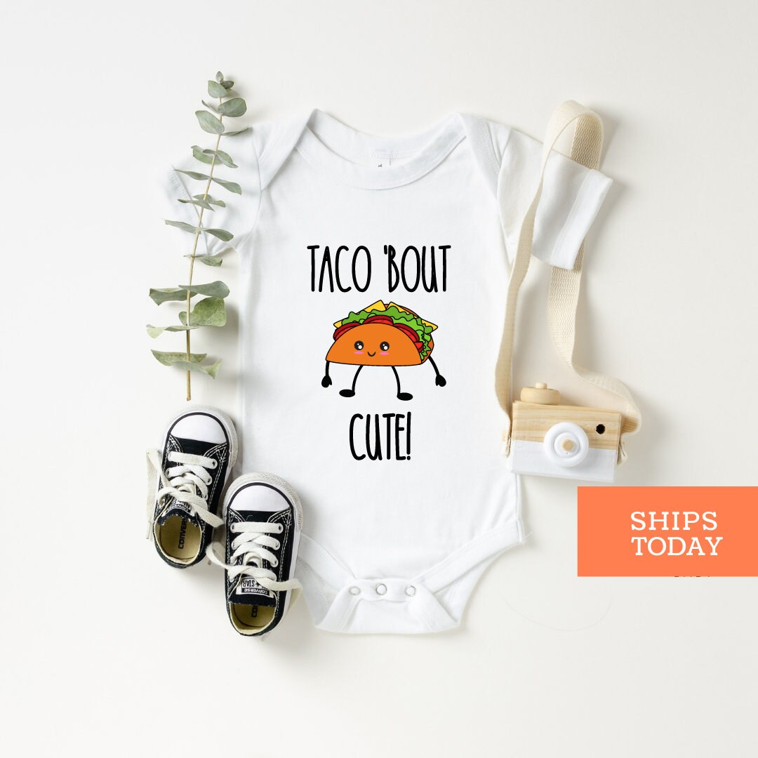 Taco 'Bout Cute Funny Taco Design - Cute Graphic By Mamtaj019838