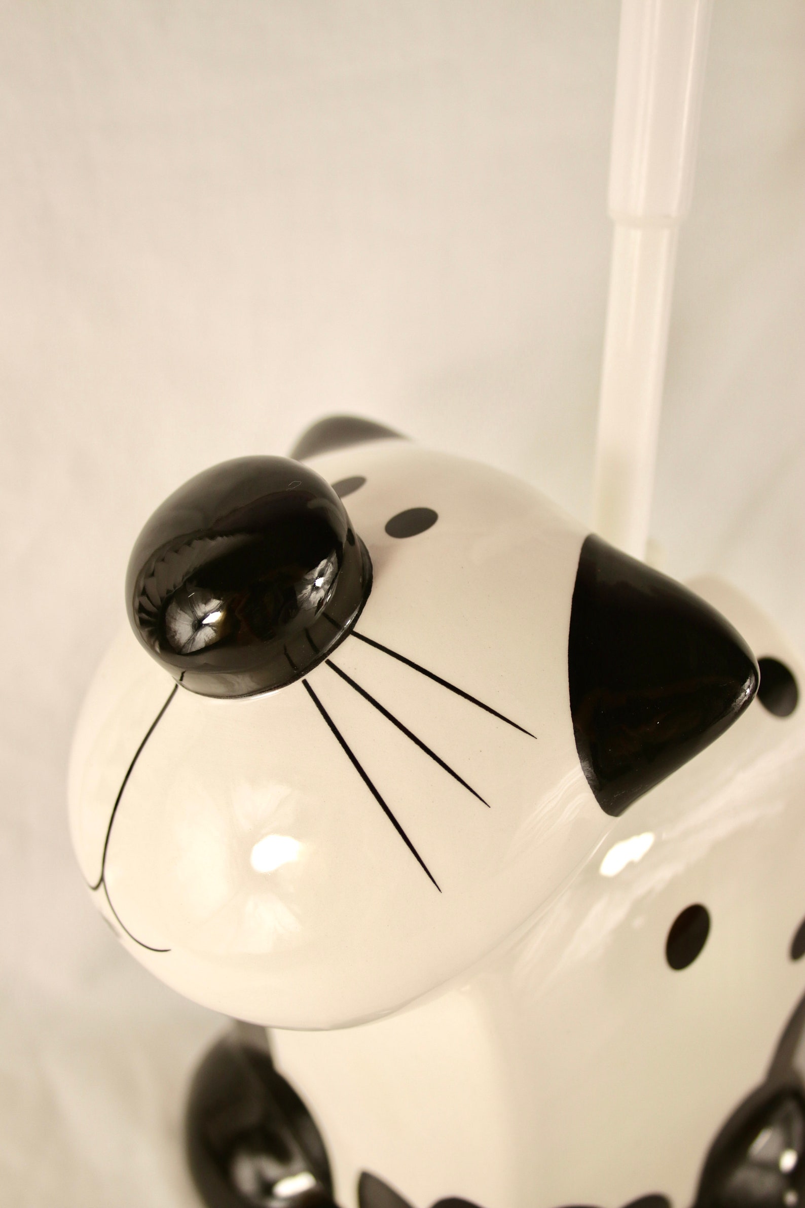 Ceramic Cat Toilet Brush Holder for Bathroom or WC Cream & Etsy