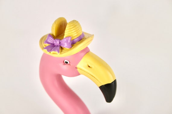 Pink Flamingo Bird Eyeglass Stand, Glasses Holder, Ornament