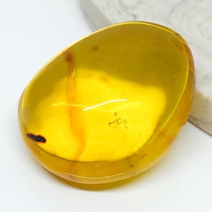 Premium Large Amber Stone, Genuine Natural Amber, Collector&#39;s Piece,Raw Amber  For Display-Carving or Pendant Making, Unique Gift, 19g