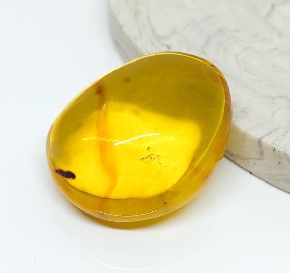 Premium Large Amber Stone, Genuine Natural Amber, Collector's Piece,Raw Amber  For Display-Carving or Pendant Making, Unique Gift, 19g