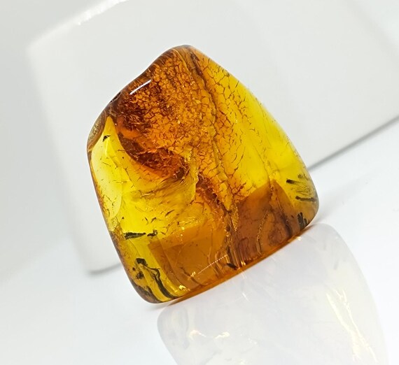 Large Amber Stone, Amber Gemstone, Collector's Piece, Amber For Display-Carving or Pendant Making, Unique Gift, Genuine Natural Amber,9gr