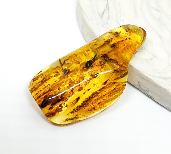 Natural Amber Stone,Amber Gemstone,Collector's Piece,Amber For Display-Carving or Pendant Making,Unique Gift,Genuine Natural Amber Stone