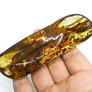 63gr Massive Amber Stone, Amber Gemstone, Collector&#39;s Piece, Amber For Display-Carving & Pendant Making, Unique Gift, Genuine Natural Amber