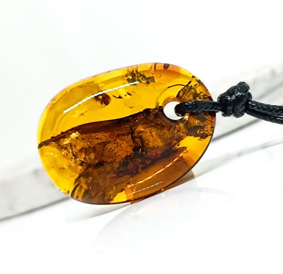 Large Amber Pendant,Natural Baltic Amber  with String,Raw Stone Jewelry,Raw Stone Pendant,Boho Pendant,Healing Amber