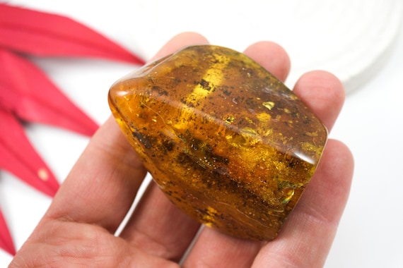 40gr Massive Amber Stone,Collector's Piece,Healing Stones,Raw Amber,Amber For Display-Carving,Unique Gift,Genuine Natural Amber Stone