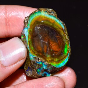 Opal Rough, Ethiopian Opal Raw, Crystal Opal Rough, Big Opal Rough, Fire Opal Rough, Natural Loose Opal Welo Fire Oil Opal Rough, 69 CTS