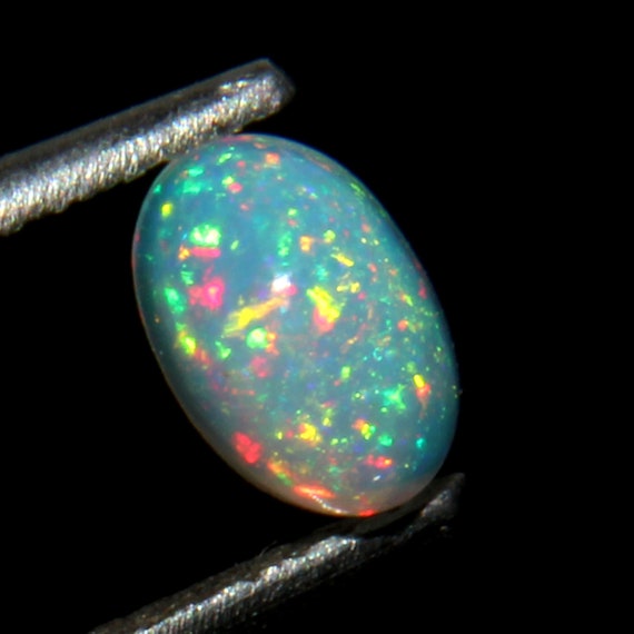 オパール 6 x 8 mm - 天然オパール - エチオピア産オパール - マルチ