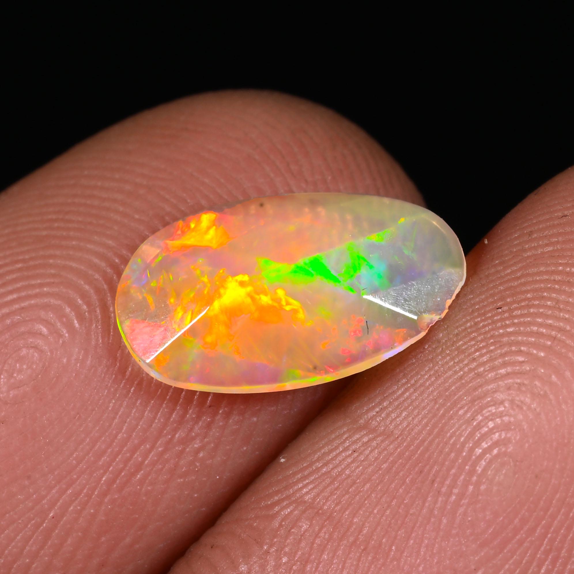 Opale éthiopienne de 7 x 5 mm, 25 opales