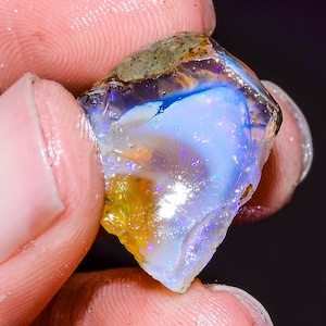 Ethiopian Opal Rough, Crystal Opal Rough, Big Opal Raw Opal Rough , Fire Opal Rough, Natural Loose Opal Welo Fire Oil Opal Rough, 19.30 CTS