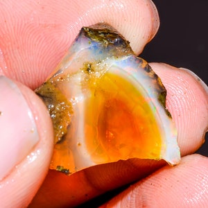 Opal Rough, Ethiopian Opal Raw, Crystal Opal Rough, Big Opal Rough, Fire Opal Rough, Natural Loose Opal Welo Fire Oil Opal Rough, 15 CTS