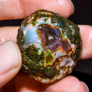 Ethiopian Opal Rough, Crystal Opal Rough, Big Opal Raw Opal Rough , Fire Opal Rough, Natural Loose Opal Welo Fire Oil Opal Rough, 75 CTS